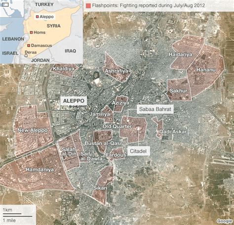 war in aleppo explanation.